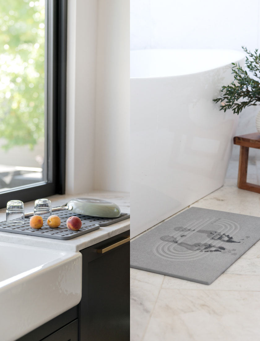 Dorai quick-drying kitchen and bathroom products. 