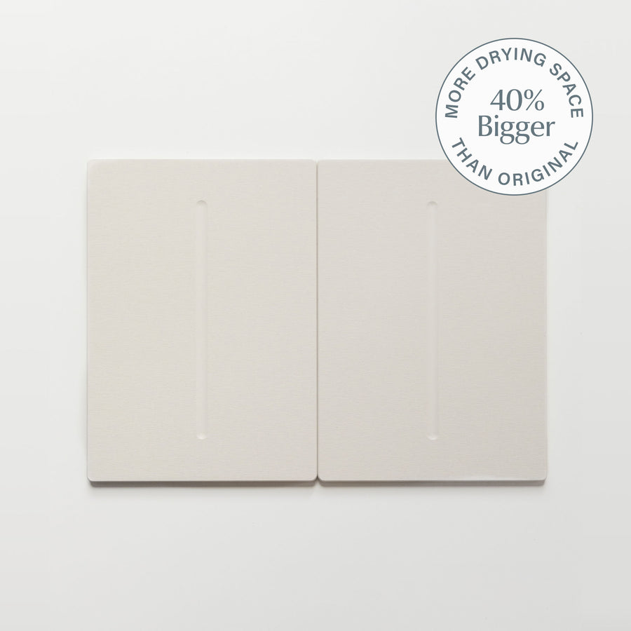 medium bath stone mat, sandstone color - Dorai Home