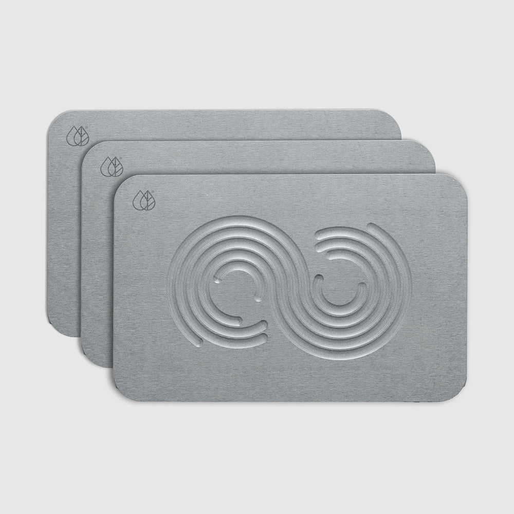 3-Pack Zen style bath stone mats - Dorai Home