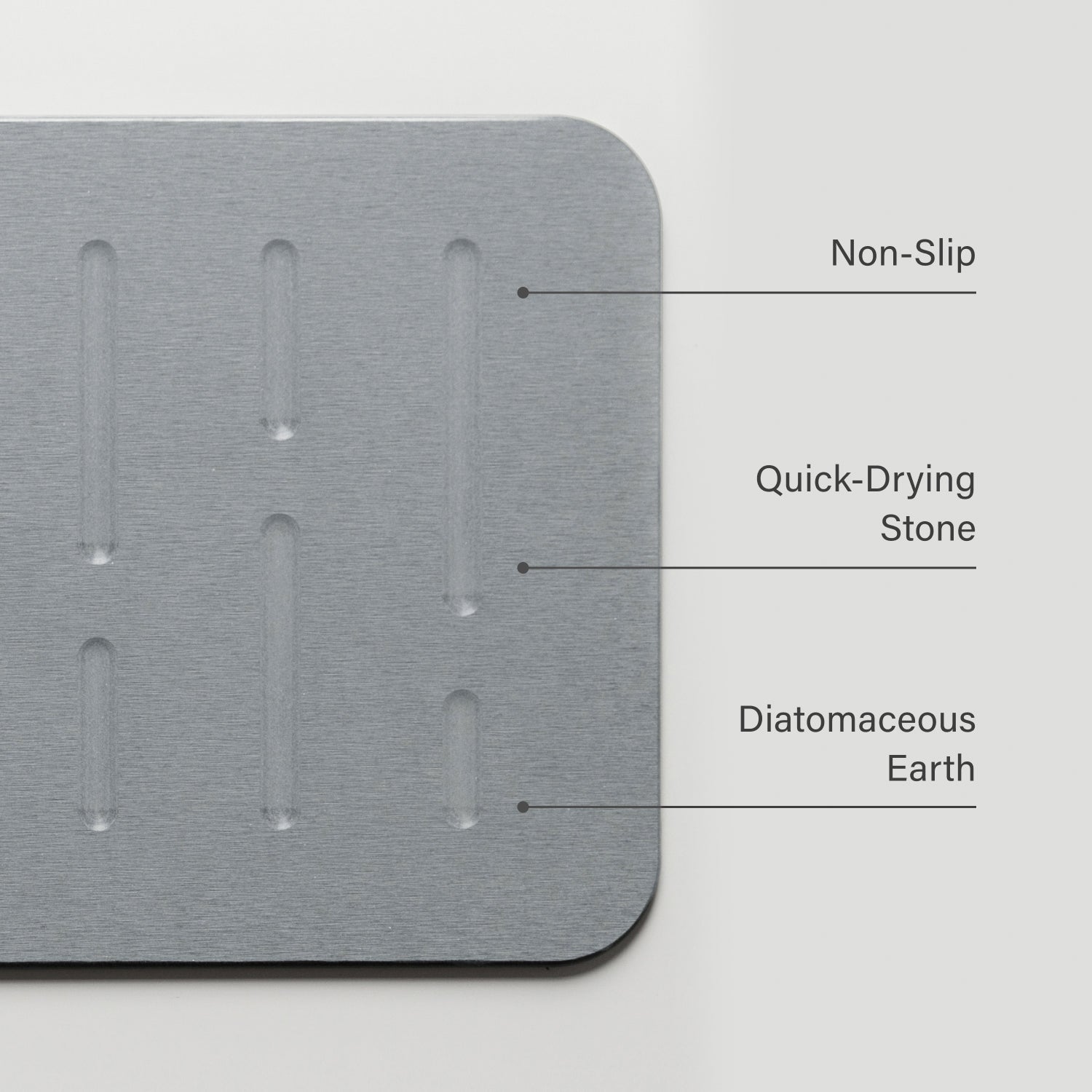 non-slip quick-drying stone made of diatomaceous earth - Dorai Home
