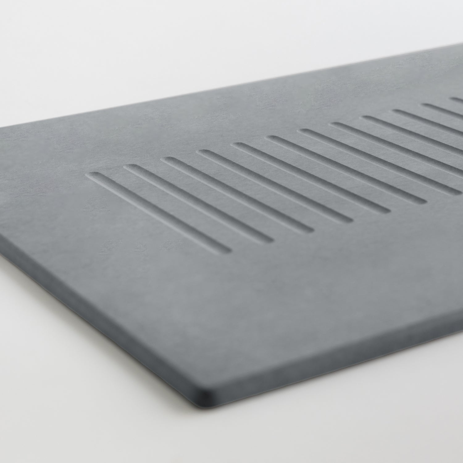 detail of bath stone mat 