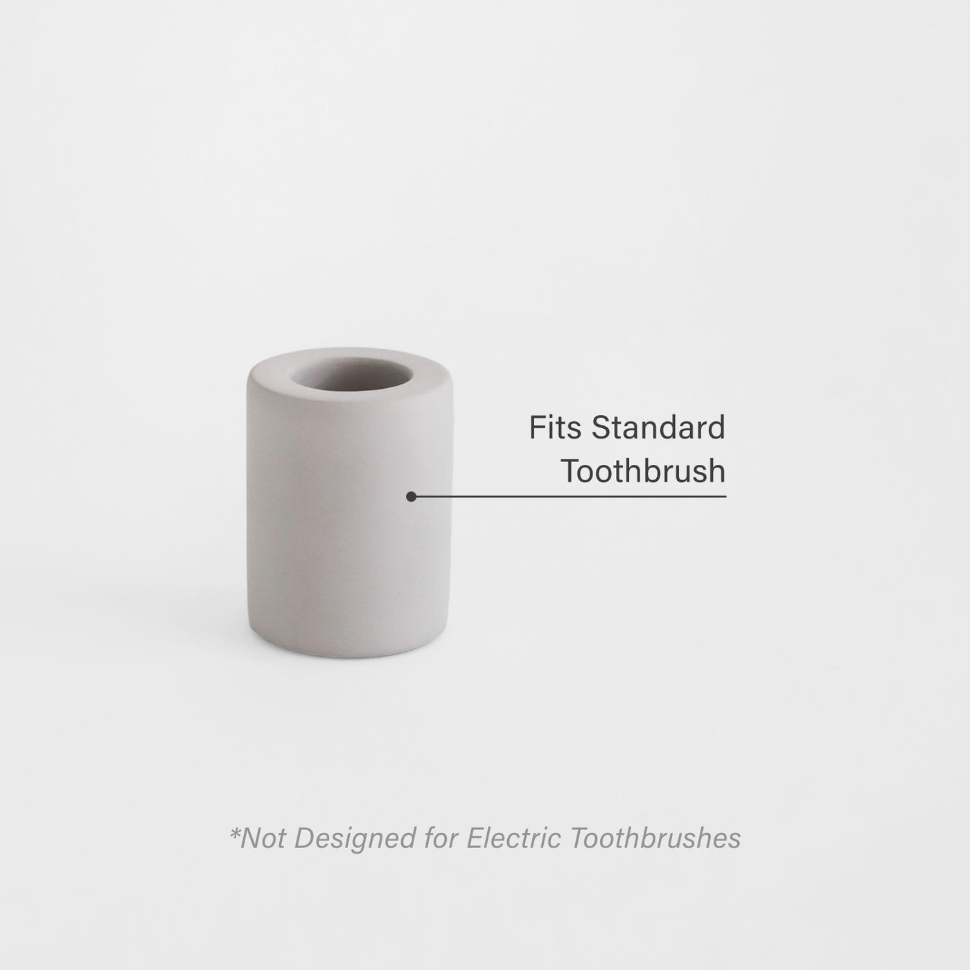 small toothbrush holder made from diatomaceous earth - Dorai Home