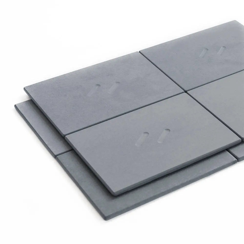 Slate Large Bath Stone Mat 2-pack 