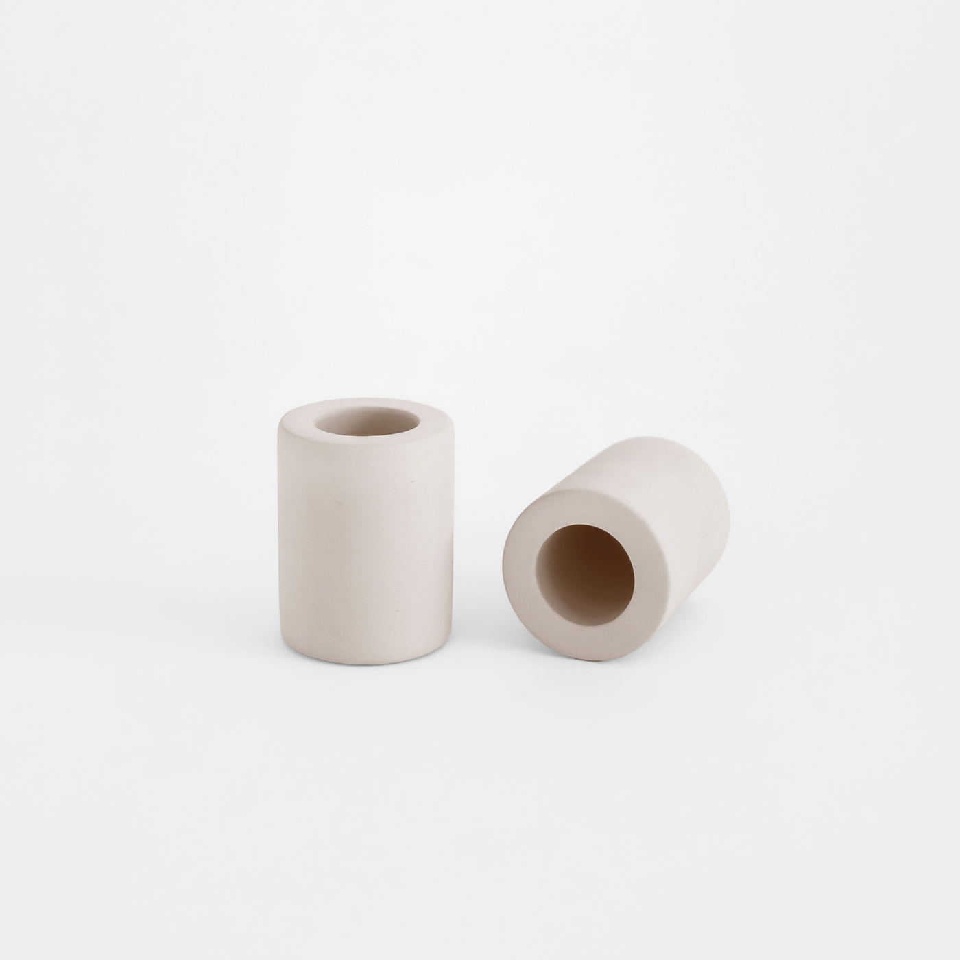 small toothbrush holders 2-Pack made from diatomaceous earth - Dorai Home