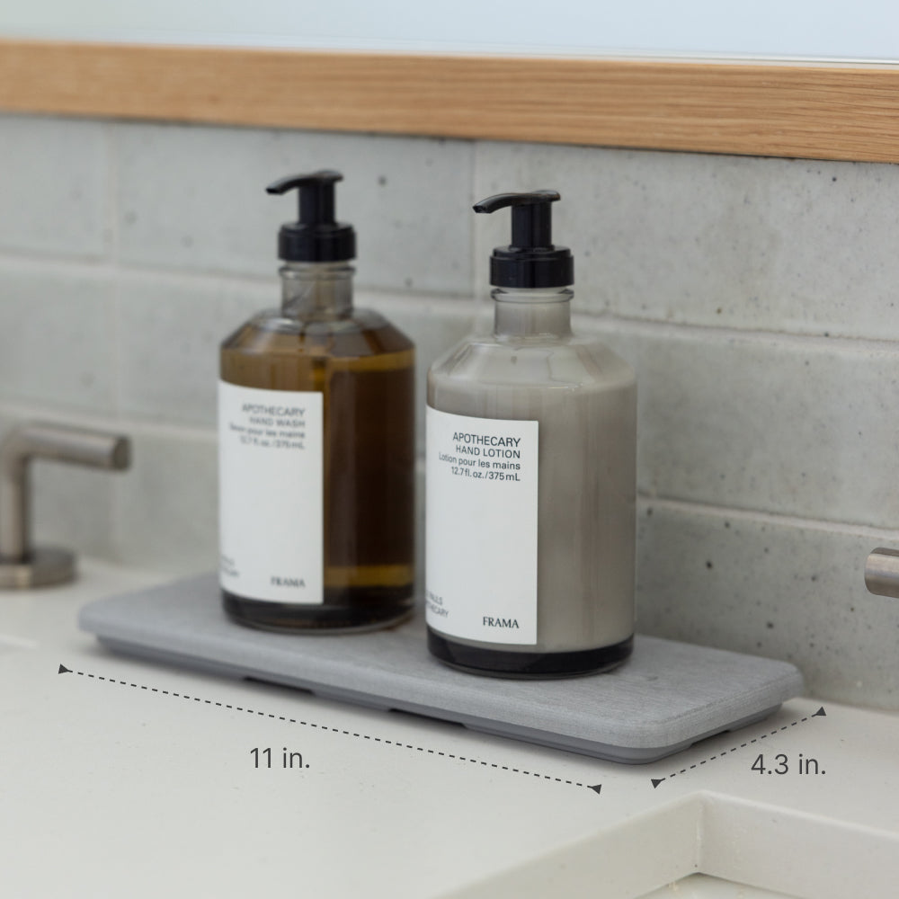 Dish Drying Stone & Stone Sink Caddy