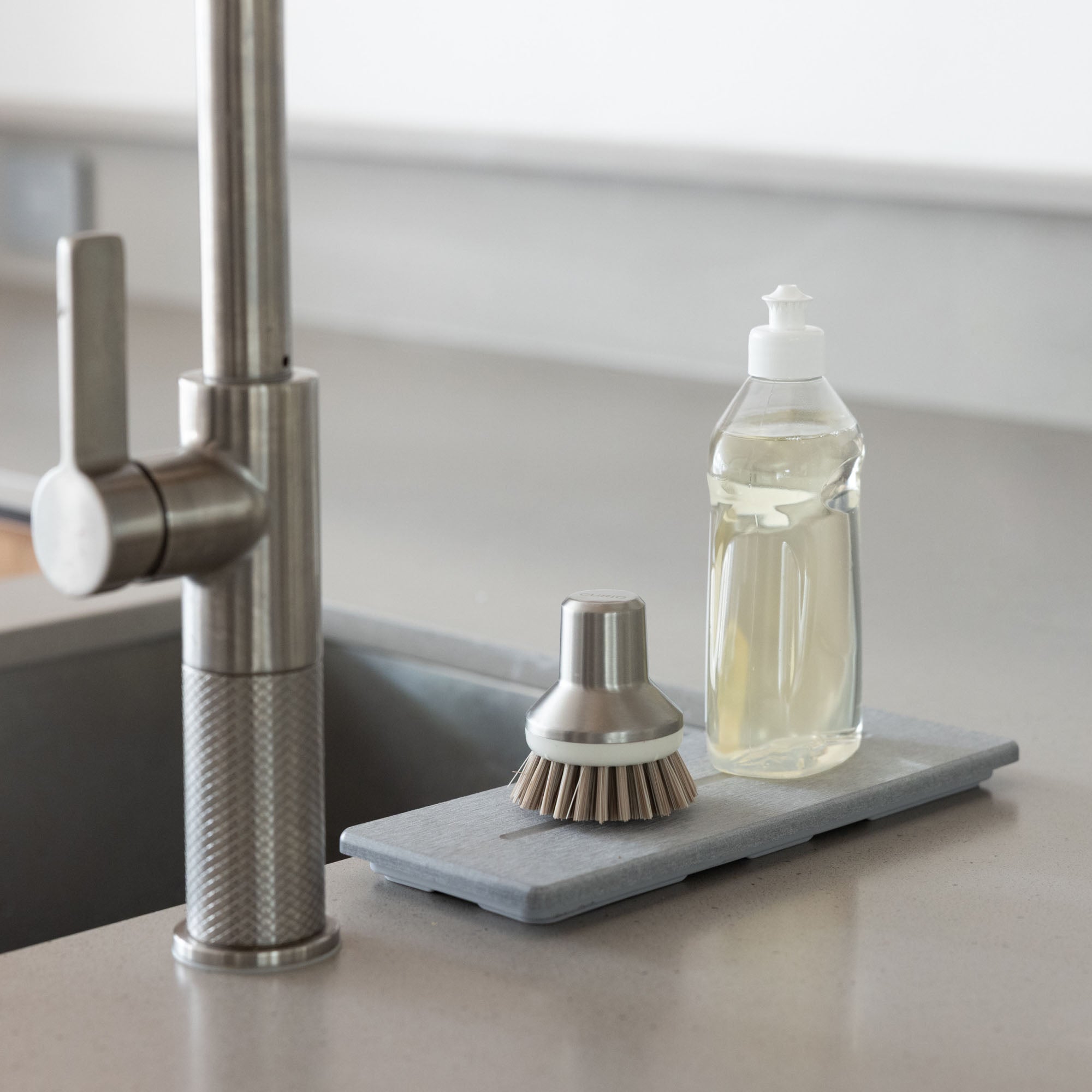 Ash Stone Sink Caddy. 