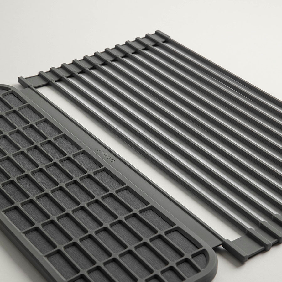 over the sink drainer dish pad with quick-drying functionality