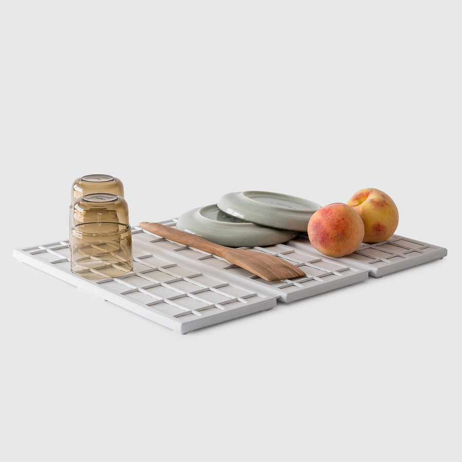 dish pad ridge, glacier color - Dorai Home
