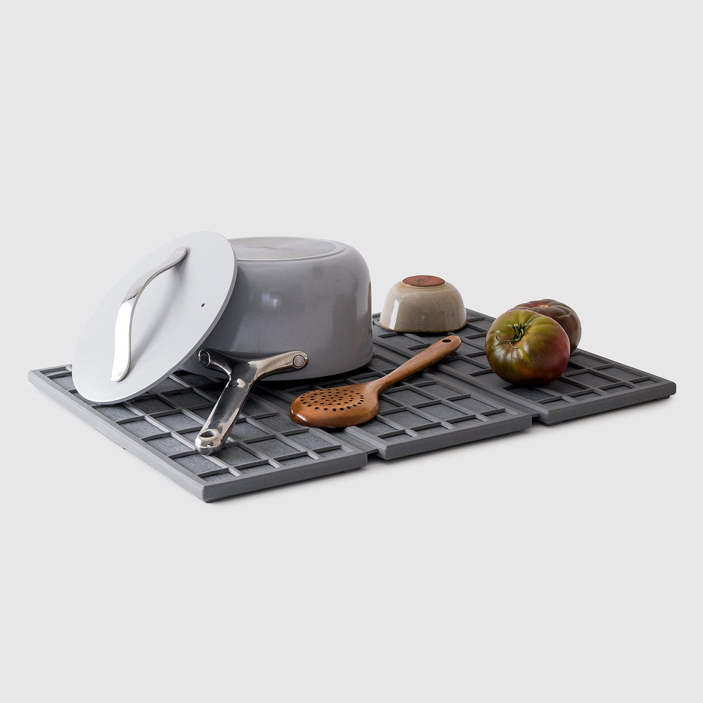 dish pad ridge, slate color - Dorai Home