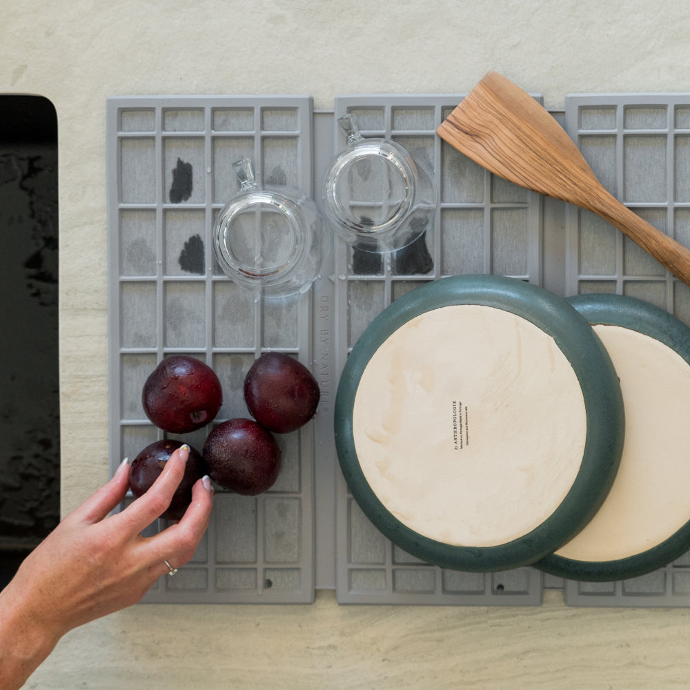 dish pad ridge, ash color - Dorai Home