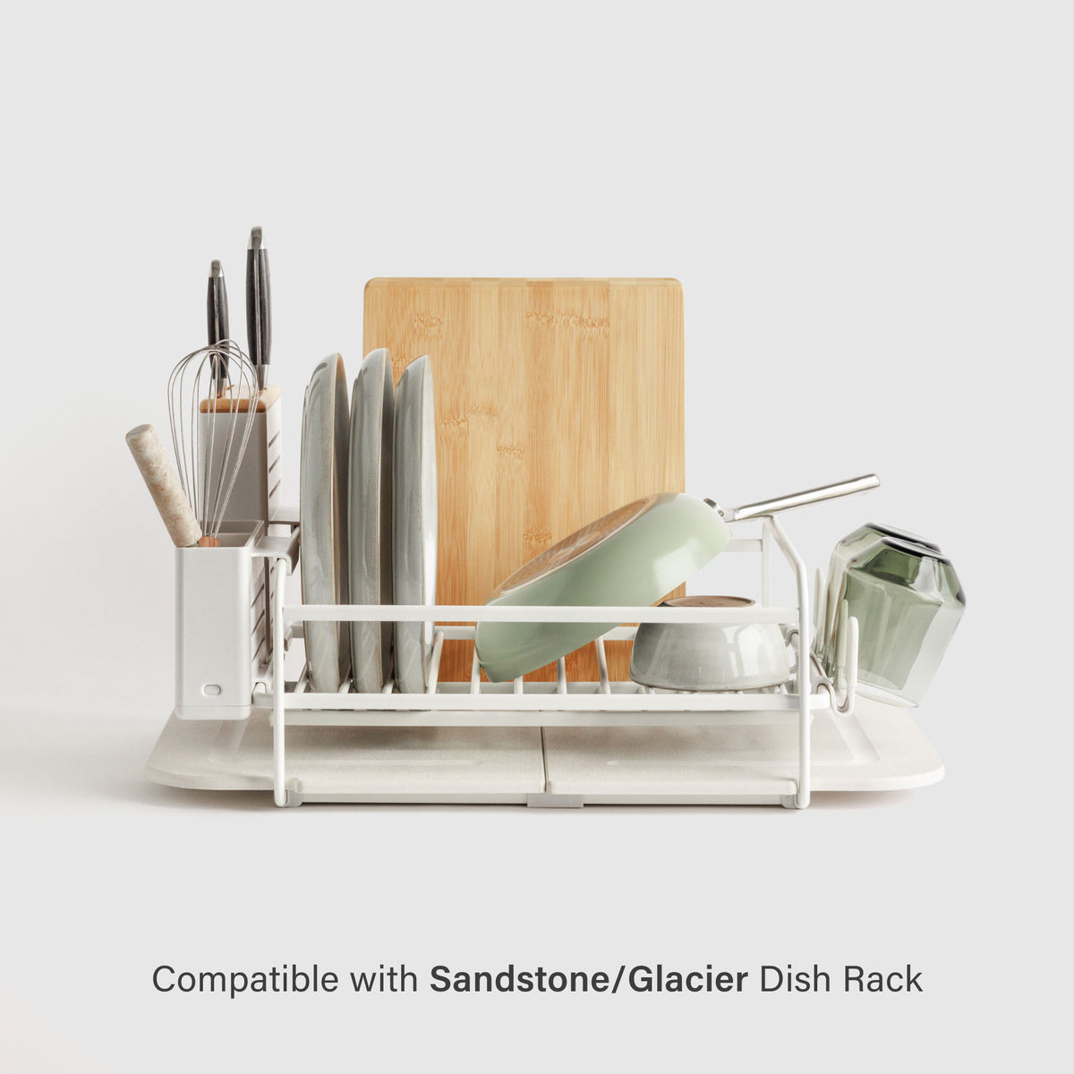 Sandstone Replacement Stones are compatible with Glacier Dish Rack. 
