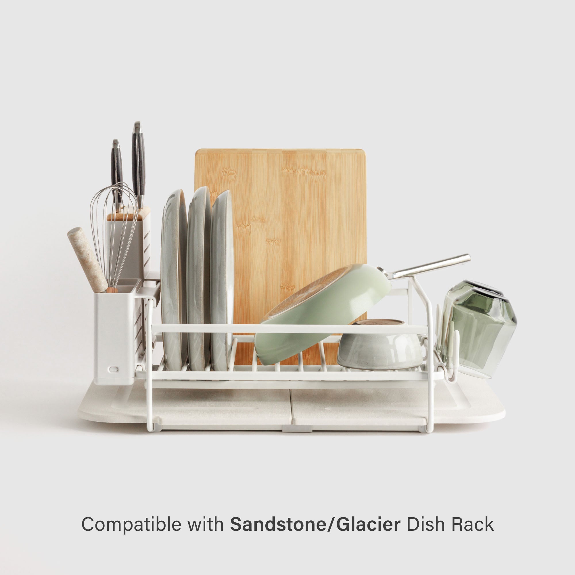 Sandstone Replacement Stones are compatible with Glacier Dish Rack. 