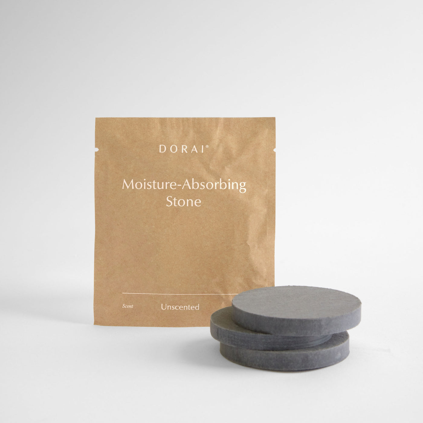 Moisture absorbing stone with no scent. 