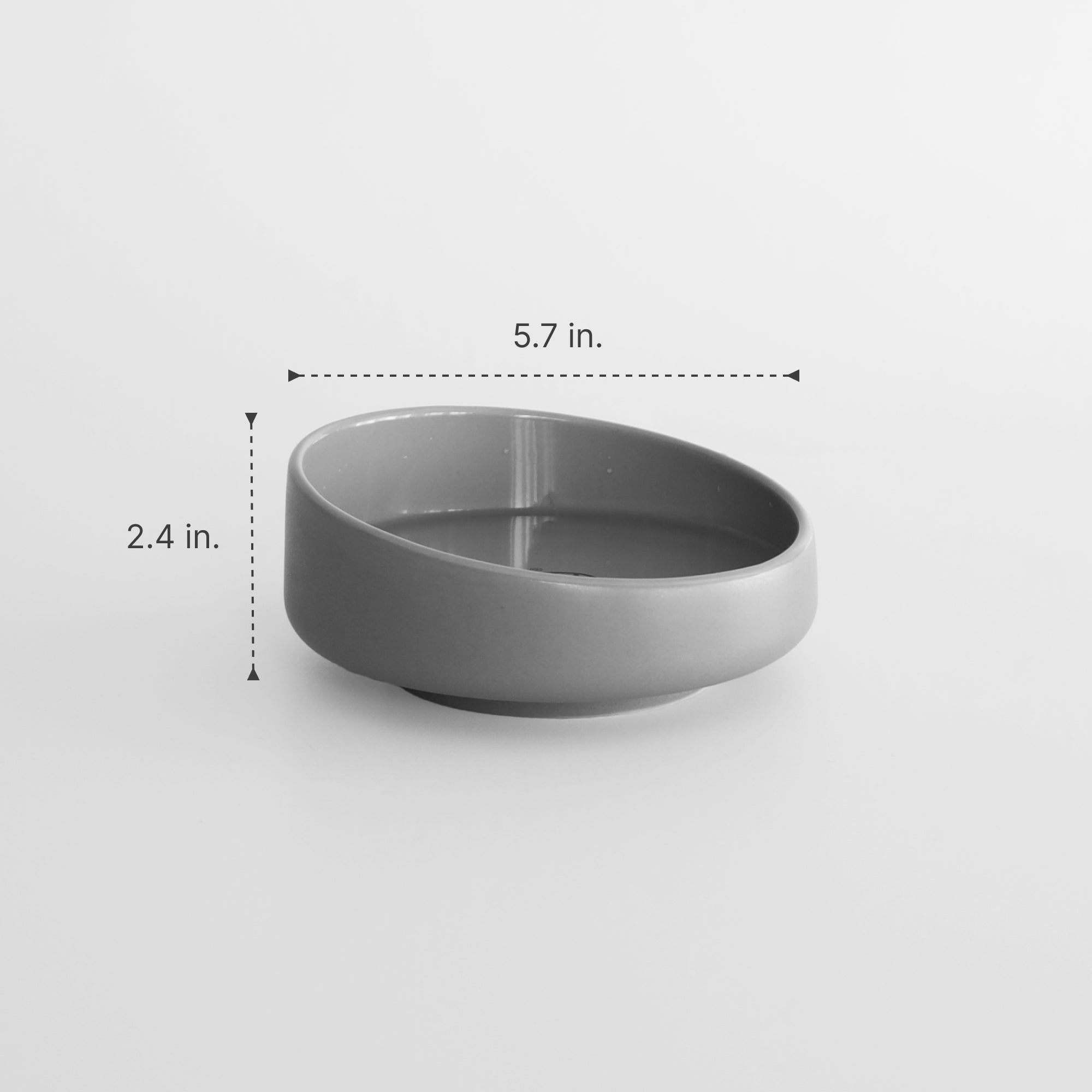 dimensions of anti whisker fatigue ceramic cat bowl with low edges 