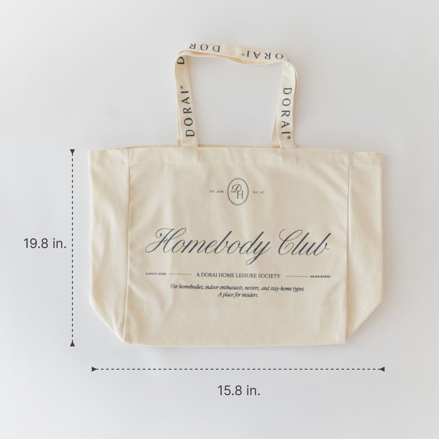 Homebody Canvas Tote
