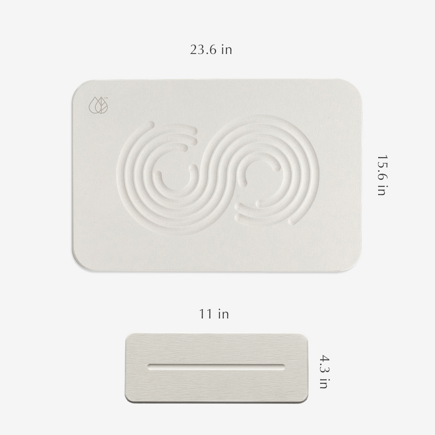 bath stone and sink caddy dimensions